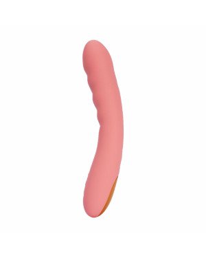 Смарт-вібратор з пульсацією Svakom Ava Neo Peach Pink, 15 режимів роботи, водонепроникний