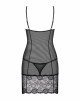 (SALE) Сорочка Obsessive Alluria chemise & thong L/XL (SALE) Сорочка Obsessive Alluria chemise & thong L/XL