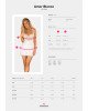 (SALE) Сорочка Obsessive Amor Blanco underwire chemise & thong white S/M (SALE) Сорочка Obsessive Amor Blanco underwire chemise & thong white S/M