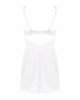 (SALE) Сорочка Obsessive Amor Blanco underwire chemise & thong white S/M (SALE) Сорочка Obsessive Amor Blanco underwire chemise & thong white S/M