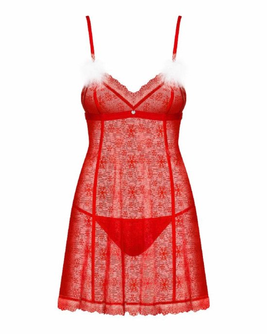 Сорочка Obsessive Claussica M/L Сорочка Obsessive Claussica M/L
