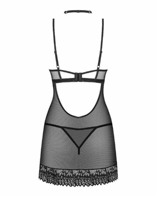 Сорочка Obsessive Donarella chemise & thong XL/2XL Сорочка Obsessive Donarella chemise & thong XL/2XL