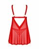 Бебі-дол Obsessive Elianes babydoll & thong XS/S Бебі-дол Obsessive Elianes babydoll & thong XS/S