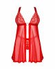 Бебі-дол Obsessive Elianes babydoll & thong XL/2XL Бебі-дол Obsessive Elianes babydoll & thong XL/2XL