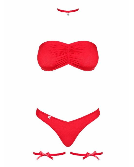 (SALE) Комплект Obsessive Kissmas Set S/M (SALE) Комплект Obsessive Kissmas Set S/M