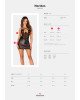 Сорочка Obsessive Norides chemise & thong XS/S Сорочка Obsessive Norides chemise & thong XS/S