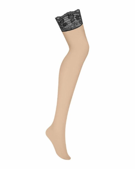 Панчохи Obsessive Nutris stockings M/L Панчохи Obsessive Nutris stockings M/L