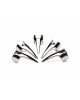 Набір кілець з кігтями Master Series Five-Piece Sensation Claw Rings - Silver Набір кілець з кігтями Master Series Five-Piece Sensation Claw Rings - Silver