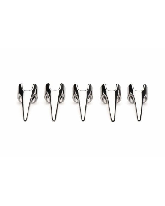 Набір кілець з кігтями Master Series Five-Piece Sensation Claw Rings - Silver Набір кілець з кігтями Master Series Five-Piece Sensation Claw Rings - Silver