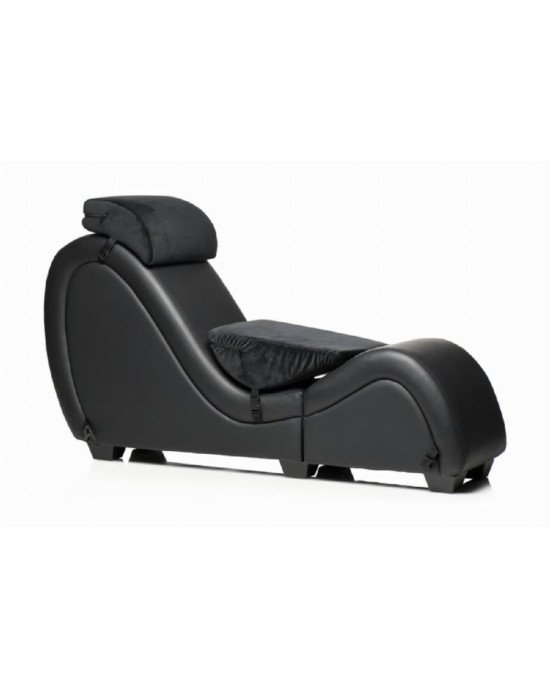 Секс-крісло з подушками Master Series Kinky Sex Lounge with Cushions - Black Секс-крісло з подушками Master Series Kinky Sex Lounge with Cushions - Black