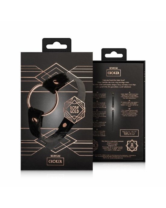 Чокер Rosy Gold - Choker - Black Чокер Rosy Gold - Choker - Black