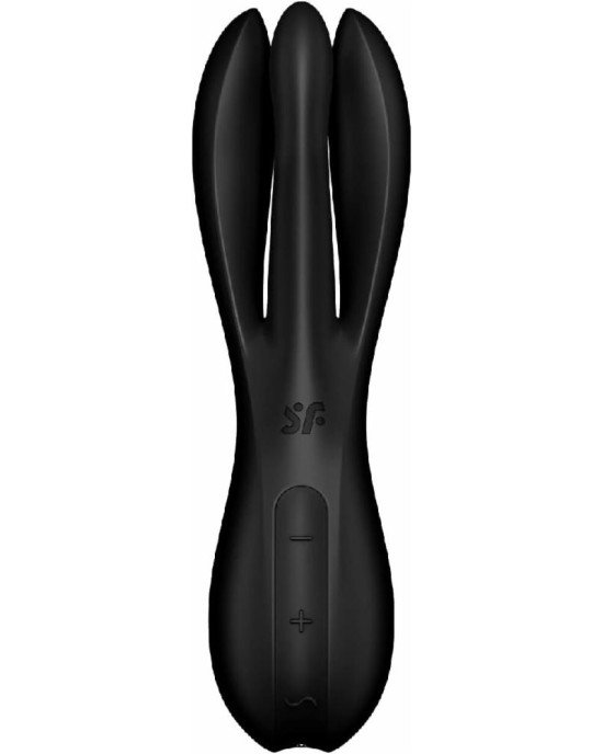 Кліторальний вібратор Satisfyer Threesome 2 Black Кліторальний вібратор Satisfyer Threesome 2 Black