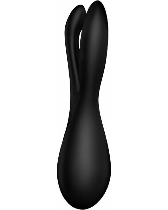 Кліторальний вібратор Satisfyer Threesome 2 Black Кліторальний вібратор Satisfyer Threesome 2 Black