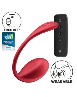 Віброяйце Satisfyer Shiny Petal Connect App