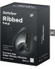 Віброяйце Satisfyer Ribbed Petal Connect App Black Віброяйце Satisfyer Ribbed Petal Connect App Black