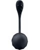 Віброяйце Satisfyer Ribbed Petal Connect App Black Віброяйце Satisfyer Ribbed Petal Connect App Black