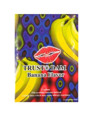 Латексна серветка Latex Dental Dams Banana 1 шт