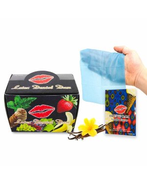 Набір латексних серветок Latex Dental Dams Vanilla 100 шт