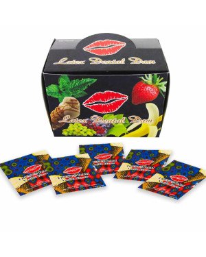 Набір латексних серветок Latex Dental Dams Vanilla 100 шт