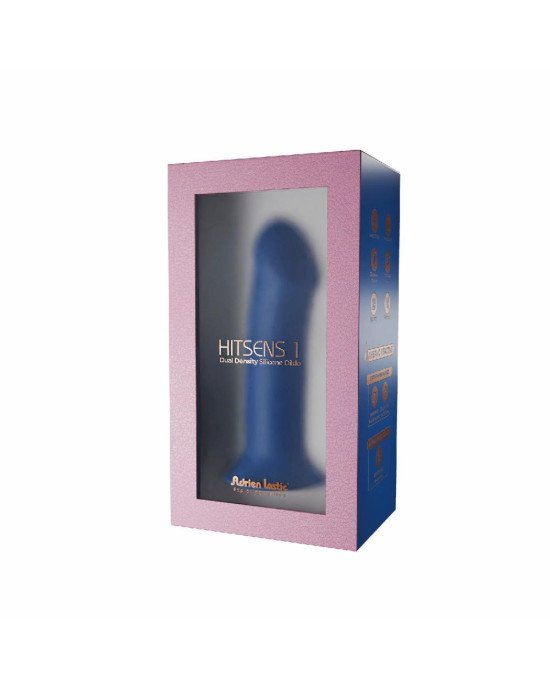 Дилдо Adrien Lastic Hitsens 1 - 7 inch Blue