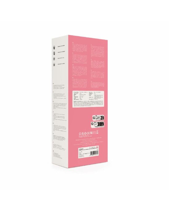 Вібратор-кролик Svakom Avery Strawberry Pink зі стовбуром, що рухається, рух вперед-назад Вібратор-кролик Svakom Avery Strawberry Pink зі стовбуром, що рухається, рух вперед-назад
