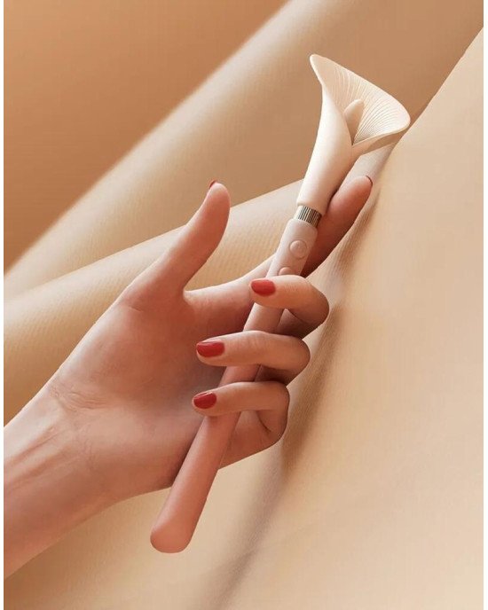Вібромасажер Zalo — Calla Blossom Pink