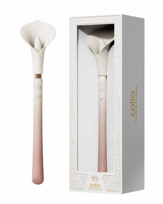 Вібромасажер Zalo — Calla Blossom Pink