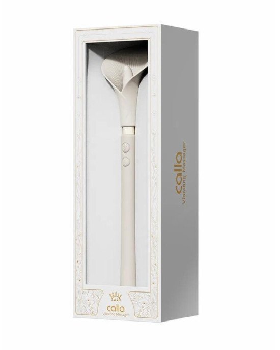 Вібромасажер Zalo — Calla Ivory White Вібромасажер Zalo — Calla Ivory White
