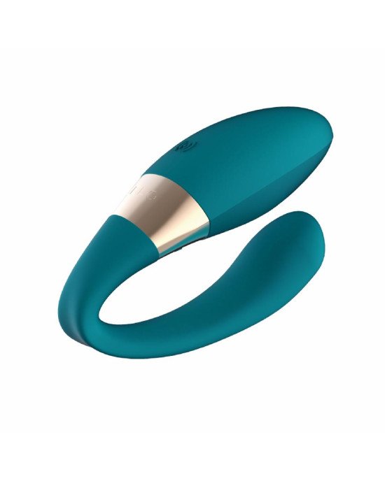 Вібратор для пар LELO Tiani Duo Ocean Blue, 2 мотори, пульт ДК Вібратор для пар LELO Tiani Duo Ocean Blue, 2 мотори, пульт ДК