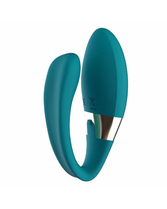 Вібратор для пар LELO Tiani Duo Ocean Blue, 2 мотори, пульт ДК Вібратор для пар LELO Tiani Duo Ocean Blue, 2 мотори, пульт ДК