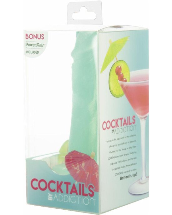 Фалоімітатор на присосці Cocktails by Addiction – Mint Mojito Фалоімітатор на присосці Cocktails by Addiction – Mint Mojito