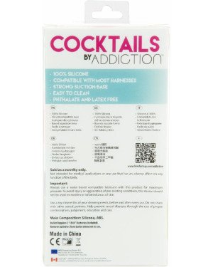 Фалоімітатор на присосці Cocktails by Addiction – Blue Lagoon Фалоімітатор на присосці Cocktails by Addiction – Blue Lagoon