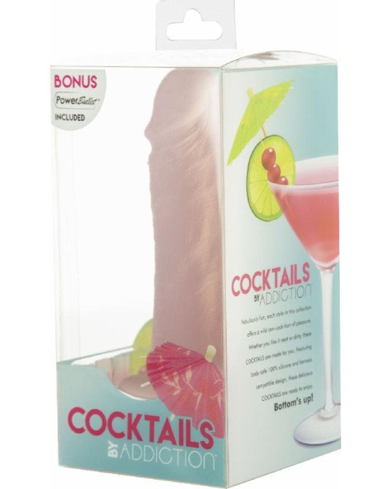 Фалоімітатор на присосці Cocktails by Addiction – Peach Bellini Фалоімітатор на присосці Cocktails by Addiction – Peach Bellini