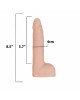 Фалоімітатор із пульсацією Addiction Naked Addiction 8.5” Thruster - Vanilla Фалоімітатор із пульсацією Addiction Naked Addiction 8.5” Thruster - Vanilla