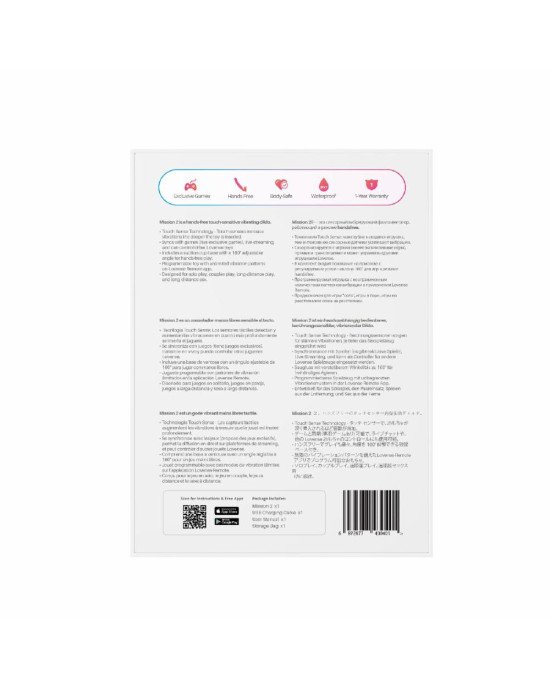 Дилдо з вібрацією Lovense Mission 2 Vibrating suction cup dildo Дилдо з вібрацією Lovense Mission 2 Vibrating suction cup dildo