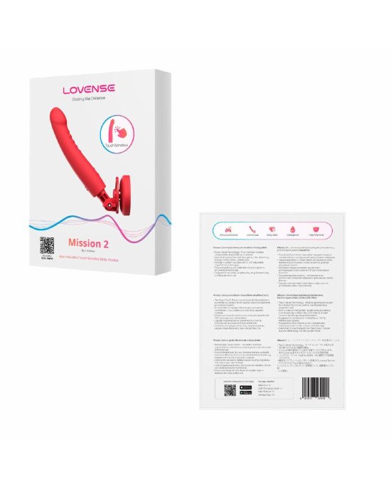Дилдо з вібрацією Lovense Mission 2 Vibrating suction cup dildo Дилдо з вібрацією Lovense Mission 2 Vibrating suction cup dildo