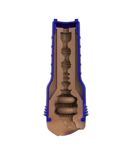 Мастурбатор-вагіна Fleshlight Boost Bang Medium Dark Flesh, плаваючі кільця Turbo Tech Мастурбатор-вагіна Fleshlight Boost Bang Medium Dark Flesh, плаваючі кільця Turbo Tech