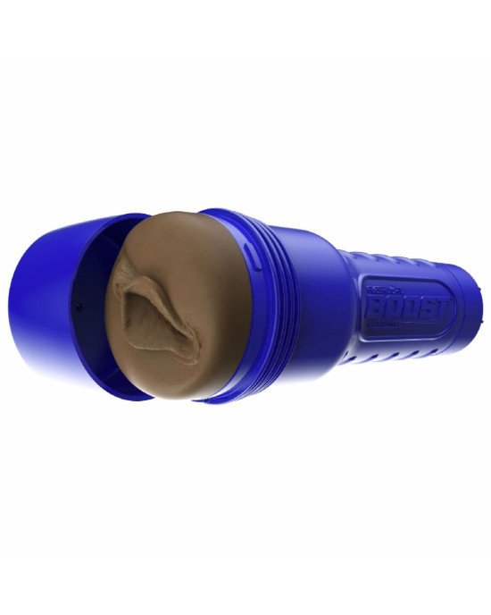 Мастурбатор-вагіна Fleshlight Boost Bang Medium Dark Flesh, плаваючі кільця Turbo Tech Мастурбатор-вагіна Fleshlight Boost Bang Medium Dark Flesh, плаваючі кільця Turbo Tech