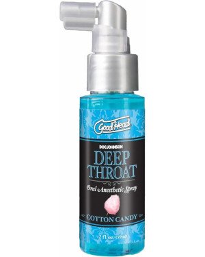 Спрей для мінету Doc Johnson GoodHead DeepThroat Spray - Cotton Candy 59 мл для глибокого мінету