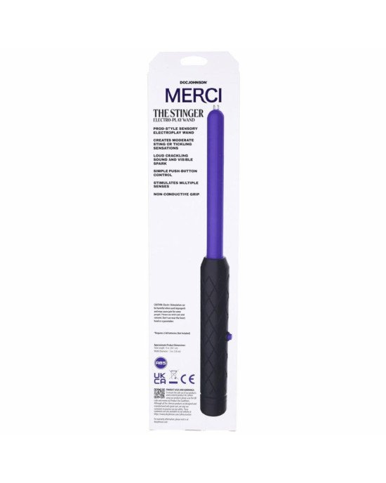 Електростимулятор Doc Johnson Merci - The Stinger - Electroplay Wand Електростимулятор Doc Johnson Merci - The Stinger - Electroplay Wand