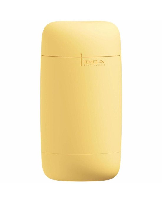 Мастурбатор TENGA PUFFY Custard Yellow, ультрам’який матеріал, багаторазовий, наскрізний Мастурбатор TENGA PUFFY Custard Yellow, ультрам’який матеріал, багаторазовий, наскрізний