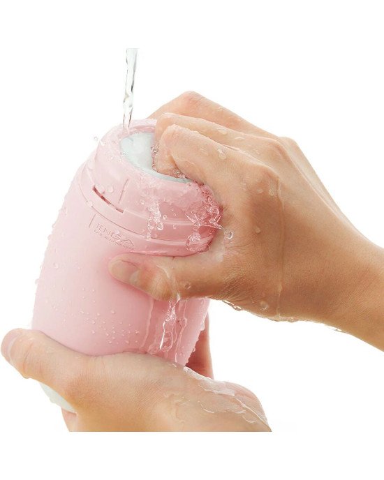Мастурбатор TENGA PUFFY Strawberry Pink, ультрам’який матеріал, багаторазовий, наскрізний Мастурбатор TENGA PUFFY Strawberry Pink, ультрам’який матеріал, багаторазовий, наскрізний