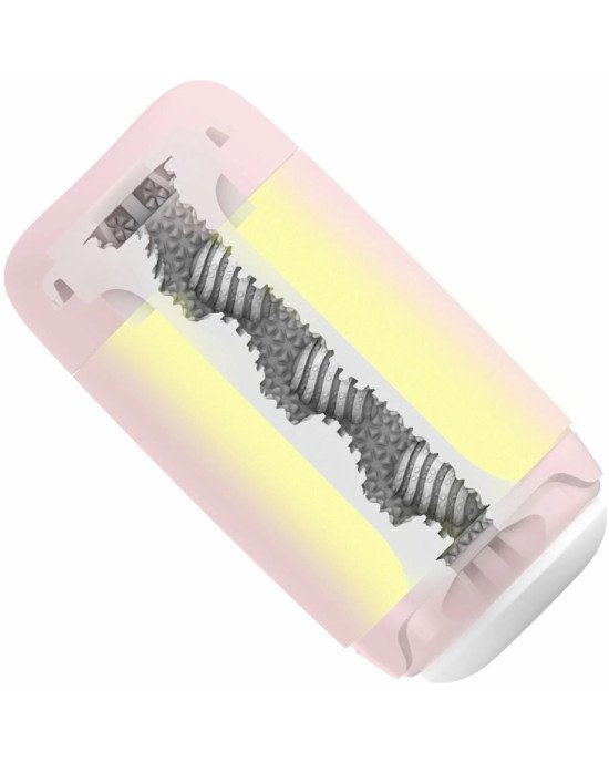 Мастурбатор TENGA PUFFY Strawberry Pink, ультрам’який матеріал, багаторазовий, наскрізний Мастурбатор TENGA PUFFY Strawberry Pink, ультрам’який матеріал, багаторазовий, наскрізний
