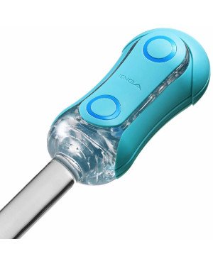 Мастурбатор Tenga Flip Orb — Ocean Blue, з можливістю зміни тиску та стимулювальними кульками всередині
