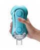 Мастурбатор Tenga Flip Orb — Ocean Blue, з можливістю зміни тиску та стимулювальними кульками всередині