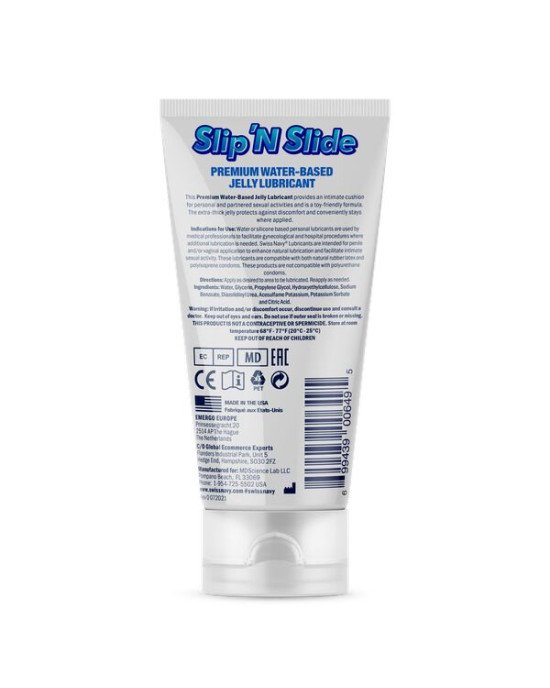 Лубрикант на водній основі Swiss Navy Slip'N Slide Premium Jelly 118 мл