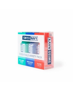 Набір Swiss Navy Essentials Variety Pack 3 х 30 мл (термін 21.01.2027)