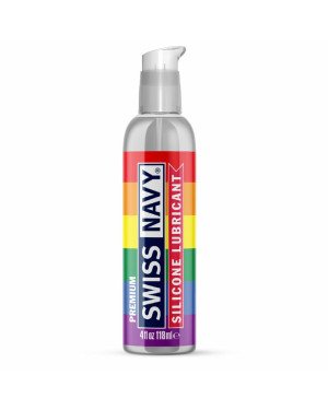 Розпродаж!!! Лубрикант Swiss Navy Silicone 118 мл Pride Edition (термін 28.02.2027)