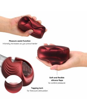 Мастурбатор Manwan SUB ONE Velvet Red