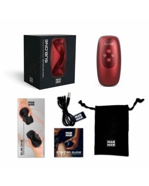 Мастурбатор Manwan SUB ONE Velvet Red Мастурбатор Manwan SUB ONE Velvet Red